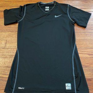 Nike Women's Pro Fitted V-neck Top